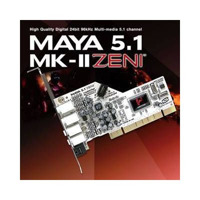 AUDIOTRAK MAYA 5.1 MK-II ZENI Sound Card 5.1 Ch