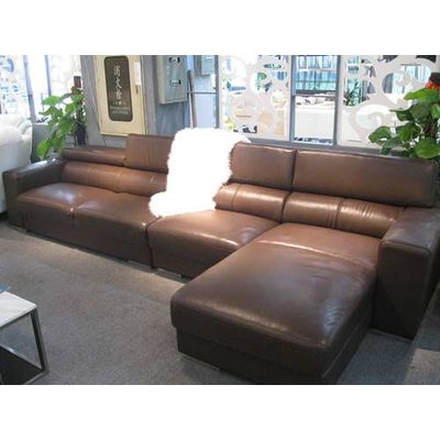 ganuine leahter sofa