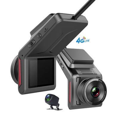 4G video camera 2 lens car dvr 4g dashcam wifi gps camera