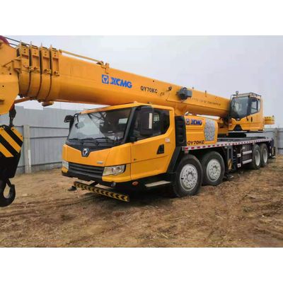 SELL USED XCMG 70 TON TRUCK CRANE