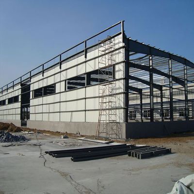 Prefab Structure Steel Buildings Welding Auto Workshop - QingDao YiLi ...