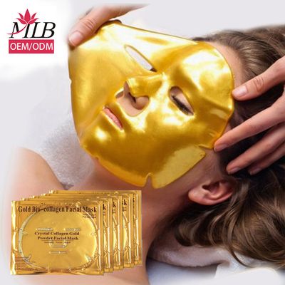 Best Seller 24K gold mask anti wrinkle collagen crystal gold face mask/facial collagen mask ( HOT )
