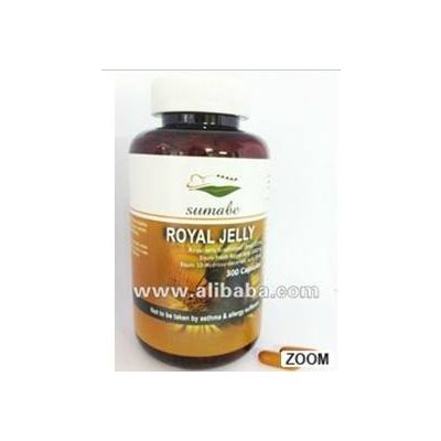 Sumabe Royal Jelly , Royal Jelly Lyophilised (bee) 200mg, Equiv fresh Royal Jelly 600mg
