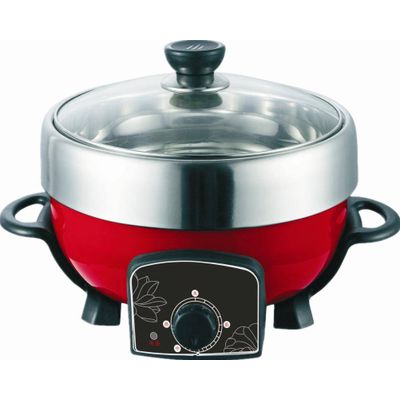 Model#JHG0512 fry cooker and hot pot