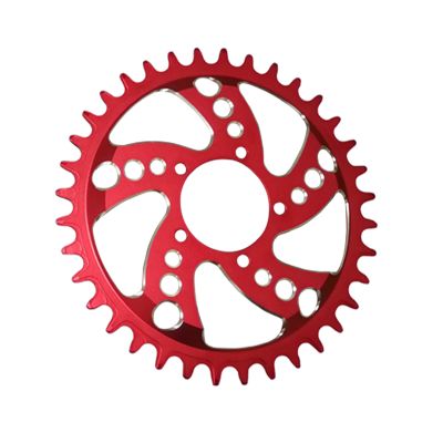 Bicycle Sproket Parts Aluminum Turning Sprocket/roller chain sprocket for Bicycle CNC Bike Parts