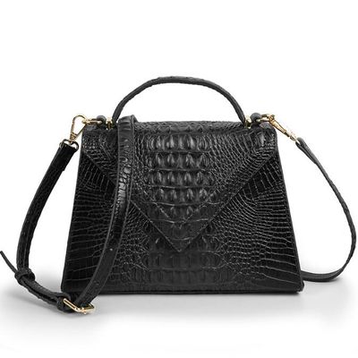 Amazon hot-selling alligator-grained handbag female shoulder bag