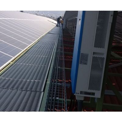 solar panel roof aluminum safety walkways step stair 6m length