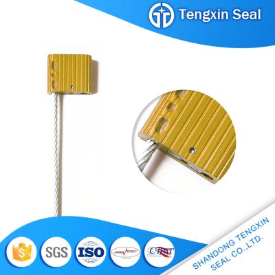 TX-CS105 Aluminum modern materials with laser printing wire cable seal