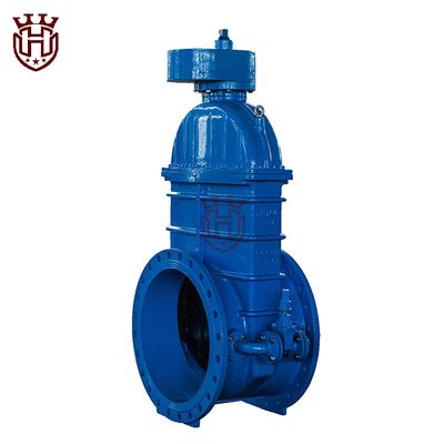 BS5163 Spur gear Resilient Seated Gate Valve with bypass
