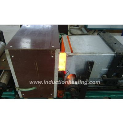 Steel plate induction hardening machine
