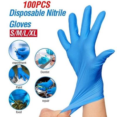 Disposable Powder Free Dark Blue Examination Nitrile Gloves Manufacturer