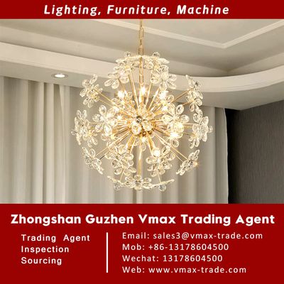 LED lighting sourcing buying purchasing agent in Guzhen/Guangzhou