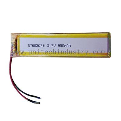 Rechargeable lipo Battery UT602079 With 900mAh