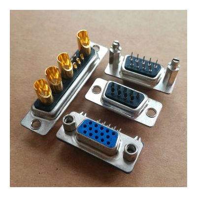 D Sub Connector Adaptor, Port Saver, High Density D Sub, Plug, 15, High Density D Sub, RoHS