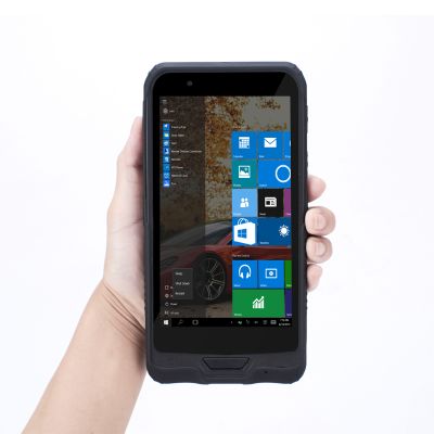 6 inch windows touch screen IP65 rugged tablet barecode scanner PDA