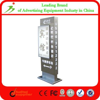Wholesale New High-sensitivity Quality Outdoor Anti-wind Stand up Aluminum Led Digital Advertising B