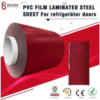 PVC laminated steel sheet for refrigerator parts panel&side panel
