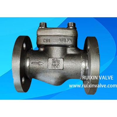 API602 Industrial swing check valve forged steel