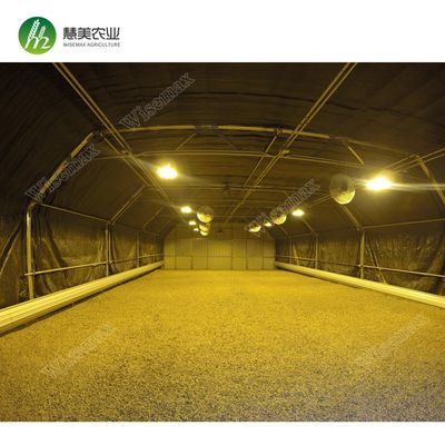 100% darkness plastic film fully automated light deprivation greenhouse