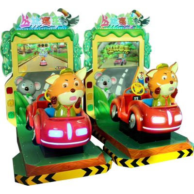 Jungle Car Racing Kids Rides Tickets Redemption Games for Game Center