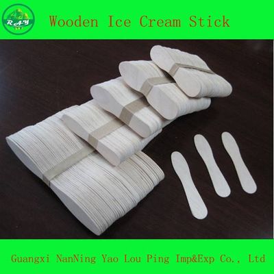 Wholesale Competitive Price Wooden Ice Cream Stick, Ice Cream Spoon With Customized Logo