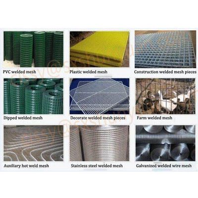 pvc coated wire mesh,green color pvc coated welded wire mesh rolls