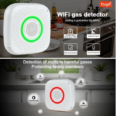 WiFi Domestic LPG or Natural Gas Detector Gas Leakage Alarm