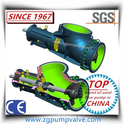 Big Diameter Large Capacity Axial Flow/Elbow Pump For Sea Water ...