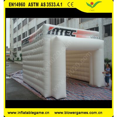 Large outdoor inflatable lawn event advertising tent