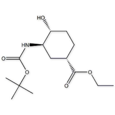 Ethyl(1S,3R,4R)-3-((tert-butoxycarbonyl)amino)-4-hydroxycyclohexane-1-carboxylate