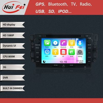 Huifei stereo touch screen in car dvd player with GPS navigation blue tooth 3G WIFI