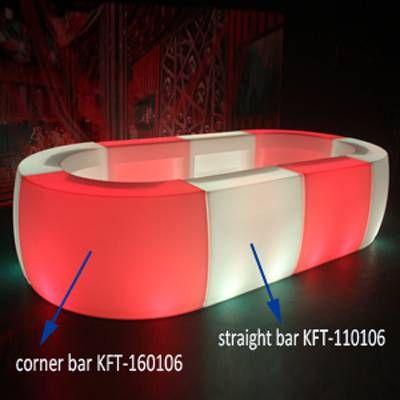 WiFi Remote Control Lighted Bar Counter for Pub Event Use