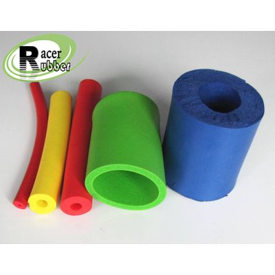 Industrial extruded silicon sleeve rubber tube