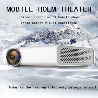 YG520 Home Micro Projector Mini Miniature Portable 1080P HD Projection Mini LED Projector For Home T