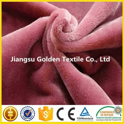 Plush Fabric/PV Fleece/PV Fabric China Manufacture