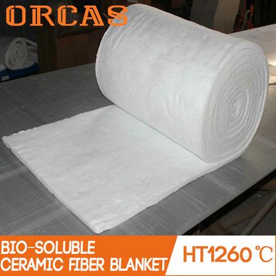 Environmental friendly insulation bio-soluble ceramic fiber blanket