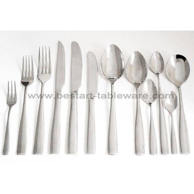 Eco-friendly mirror polish stainless steel hotel restaurant cutlery set