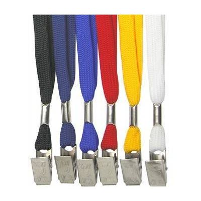 Lanyard Neck Strap With Strong Metal Clip ID Card Pass Holder