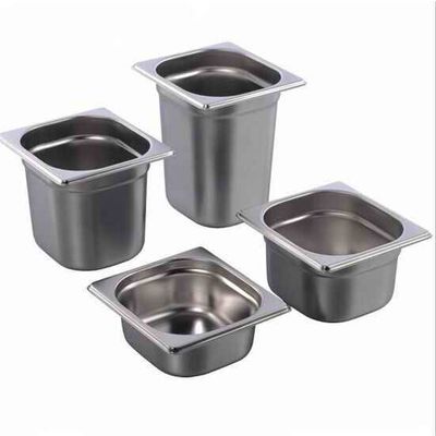 NEW COMMERCIAL STAINLESS STEEL FOOD CONTAINER