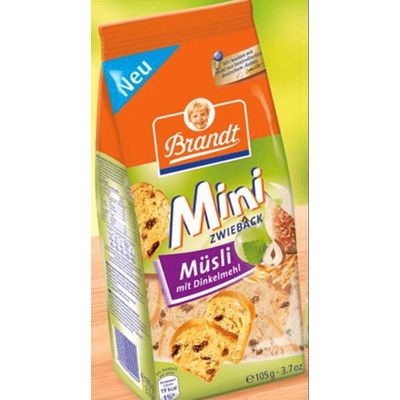 Cereals- Brandt, Delicious rusk 225g., Wholemeal Rusk 225g., Coconut Rusk 225g., Micro Minis Milk-Co