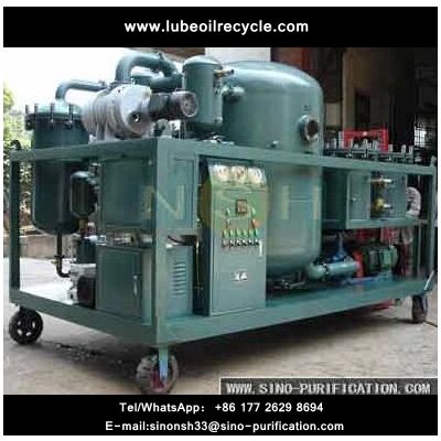 3000L/H Automatic Dehydration Double-Stage Vacuum Transformer Oil Purifier For Used Oil