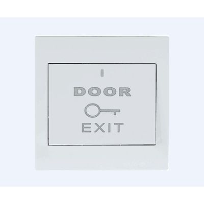 Exit release push button switch for access control system