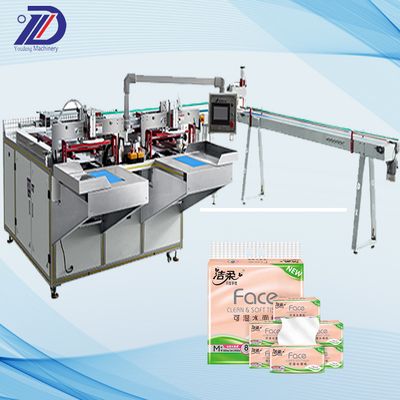 Face tissue baling machine      Facial Tissue Paper Bundle Packing Machine         