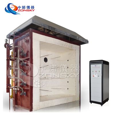 ASTM E136 Laboratory Fire Resistance Vertical Test Furnace Of Building Materials And Elements