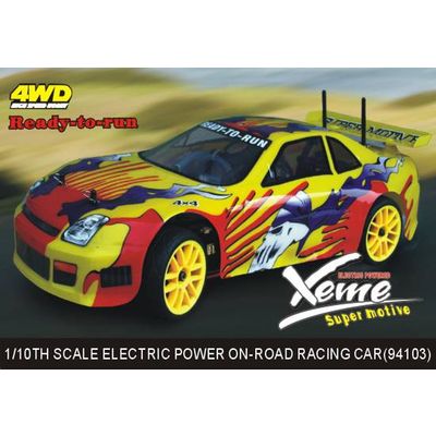 1:10th Scale Electric Power On-road racing Car