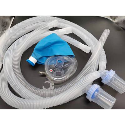 ventilation breathing circuit medical corrugated anesthesia breathing circuit