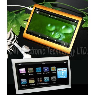 4.3 inch HD QVGA screen MP5 player with touch screen