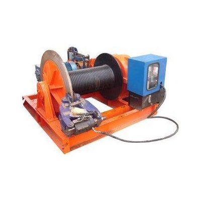 Electric winch Hoist Consisting of A Horizontal Cylinder