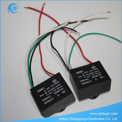 Electric Fan Capacitor Ceiling Fan Capacitor CBB61