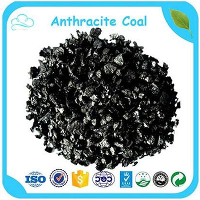 Low Price 85% High Carbon 1-5mm Anthracite Coal Filter Media for Water Treatment